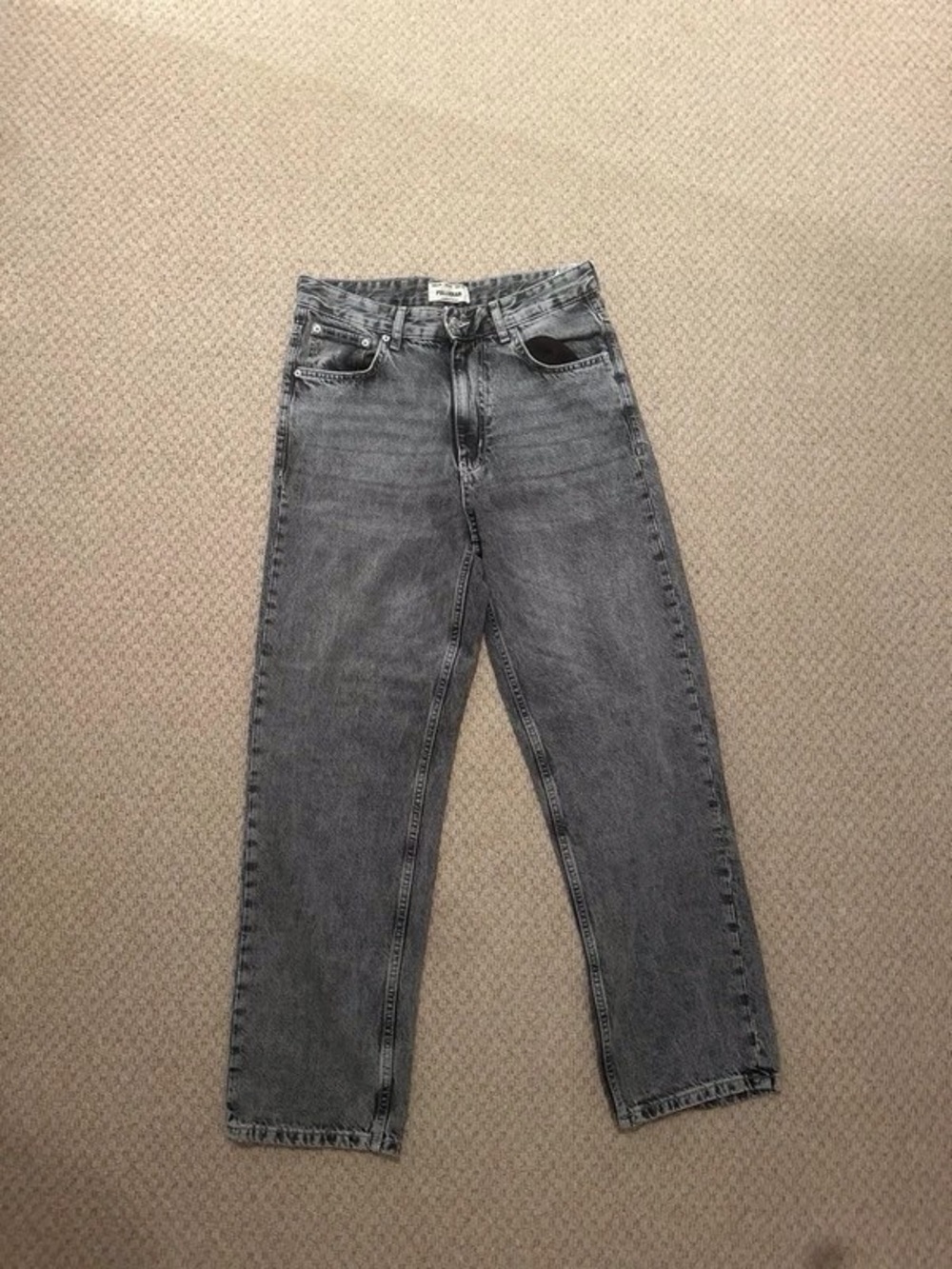 Classic Men's Gray Relaxed Fit Jeans